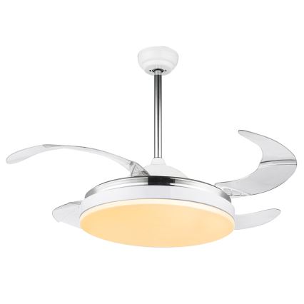 Globo - LED Вентилатор за таван LED/36W/230V + дистанционно управление