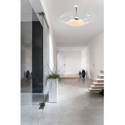 Globo - LED Вентилатор за таван LED/36W/230V + дистанционно управление
