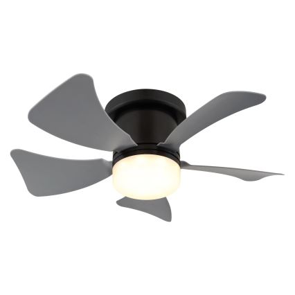 Globo - LED Димируем таванен вентилатор LED/10W/230V 3000-6500K сив + дистанционно управление