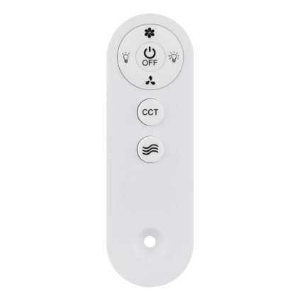 Globo - LED Димируем таванен вентилатор LED/10W/230V 3000-6500K бял + дистанционно управление