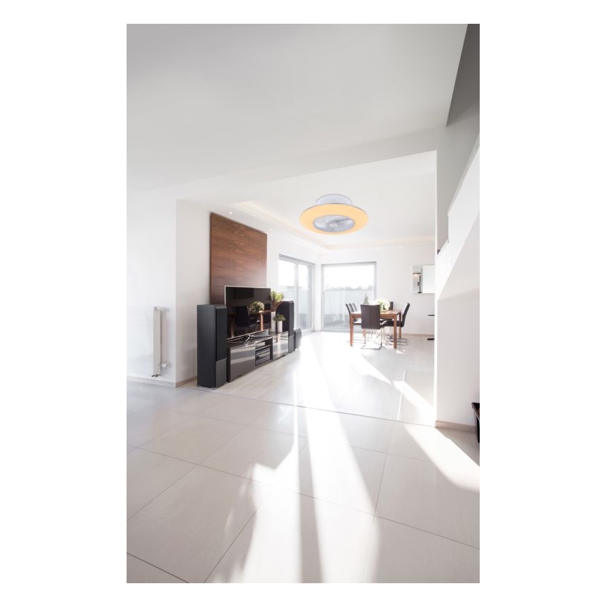 Globo - LED Димируем плафон с вентилатор LED/40W/230V 3000-6000K + дистанционно управление