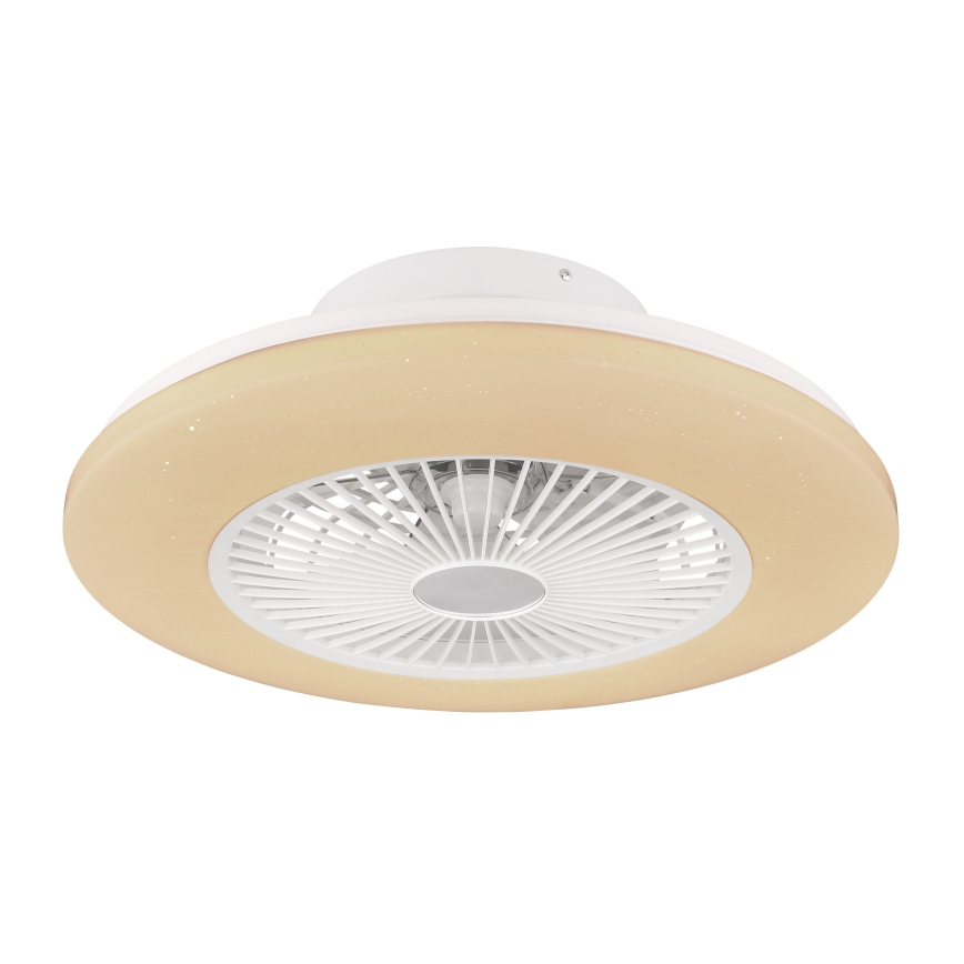 Globo - LED Димируем плафон с вентилатор LED/30W/230V 3000-6500K + дистанционно