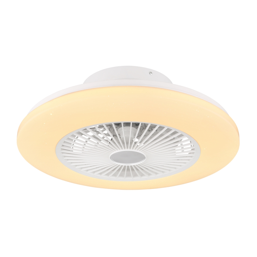 Globo - LED Димируем плафон с вентилатор LED/30W/230V 3000-6500K + дистанционно