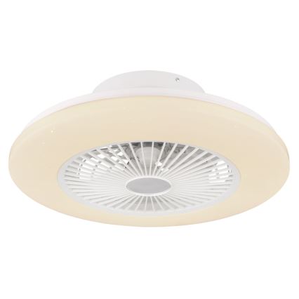 Globo - LED Димируем плафон с вентилатор LED/30W/230V 3000-6500K + дистанционно