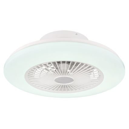 Globo - LED Димируем плафон с вентилатор LED/30W/230V 3000-6500K + дистанционно