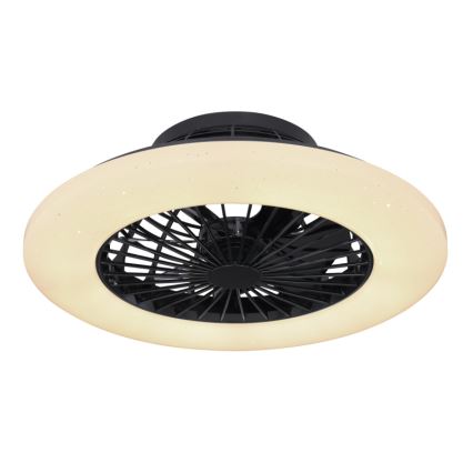 Globo - LED Димируем плафон с вентилатор LED/30W/230V 3000-6500K + дистанционно