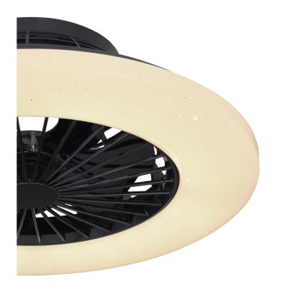 Globo - LED Димируем плафон с вентилатор LED/30W/230V 3000-6500K + дистанционно
