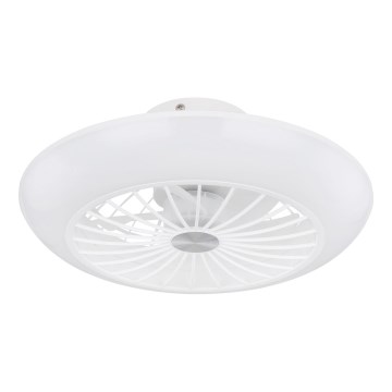 Globo 03632W - LED Плафониера с вентилатор LAFEE LED/18W/230V