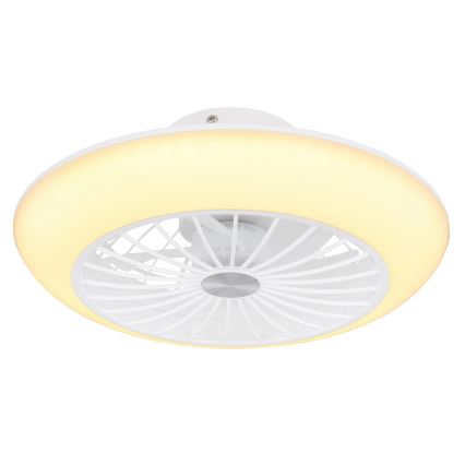 Globo 03632W - LED Плафониера с вентилатор LAFEE LED/18W/230V