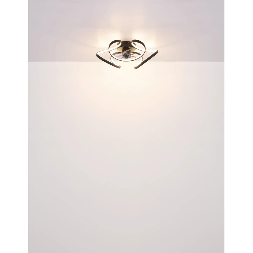 Globo - LED Димируем таванен вентилатор LED/40W/230V 3000-6000K + дистанционно управление