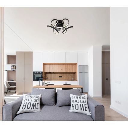 Globo - LED регулируем таванен вентилатор LED/40W/230V 3000-6000K + дистанционно управление