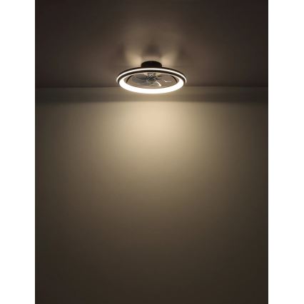Globo - LED Димируем таванен вентилатор LED/40W/230V 3000-6500K + дистанционно управление