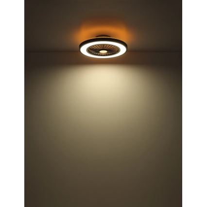 Globo - LED регулируем таванен вентилатор LED/45W/230V 3000-6500K + дистанционно управление