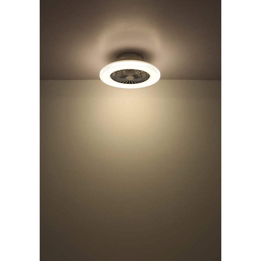Globo - LED Димируем таванен вентилатор LED/40W/230V 3000-6500K + дистанционно управление