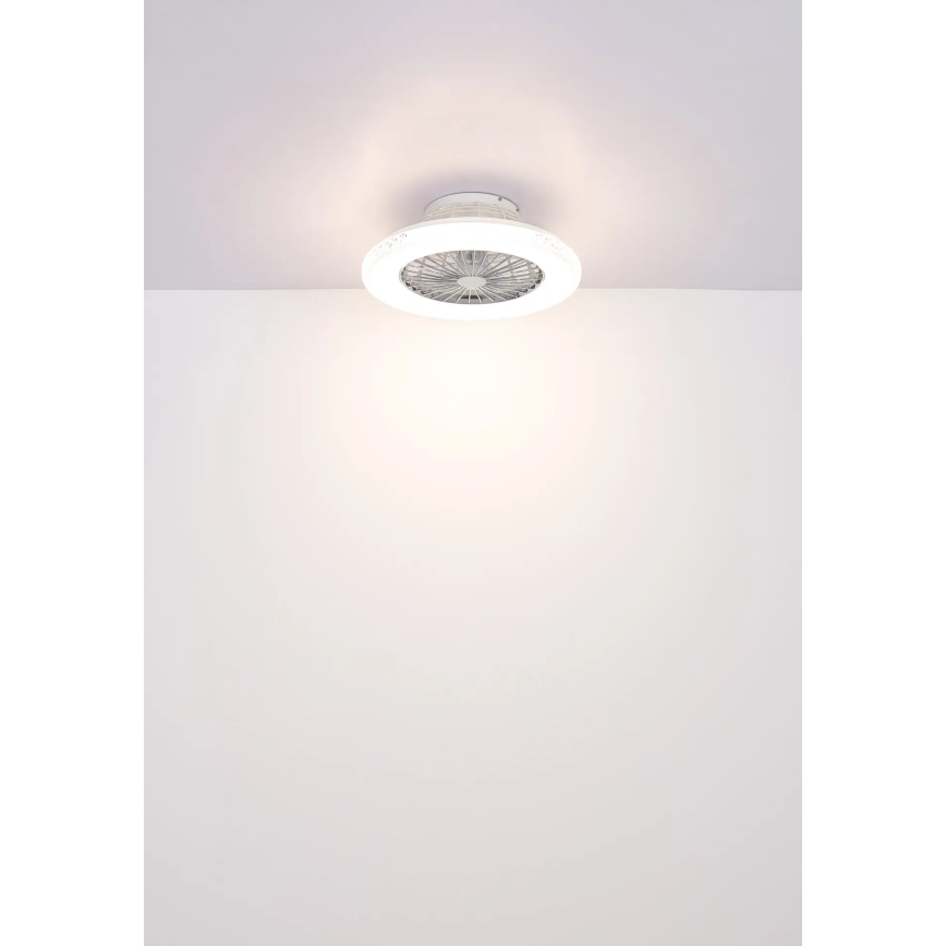 Globo - LED Димируем таванен вентилатор LED/40W/230V 3000-6500K + дистанционно управление