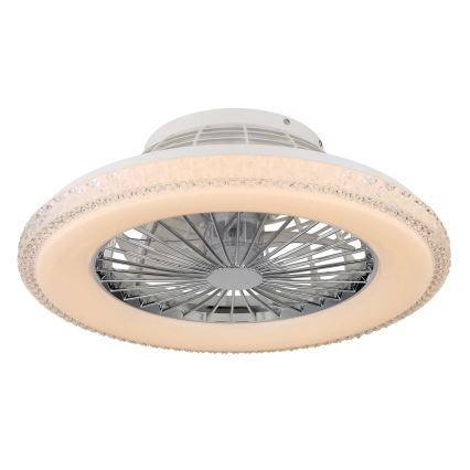 Globo - LED Димируем таванен вентилатор LED/40W/230V 3000-6500K + дистанционно управление