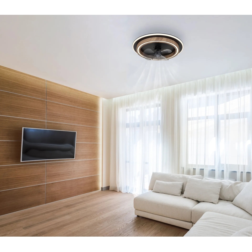 Globo - LED Димируем таванен вентилатор LED/32W/230V 2700-6500K + дистанционно управление