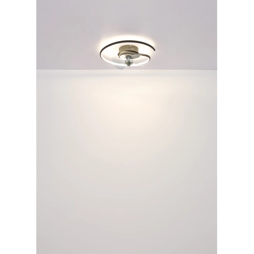 Globo - LED регулируем таванен вентилатор LED/30W/230V 2700-6500K + дистанционно управление