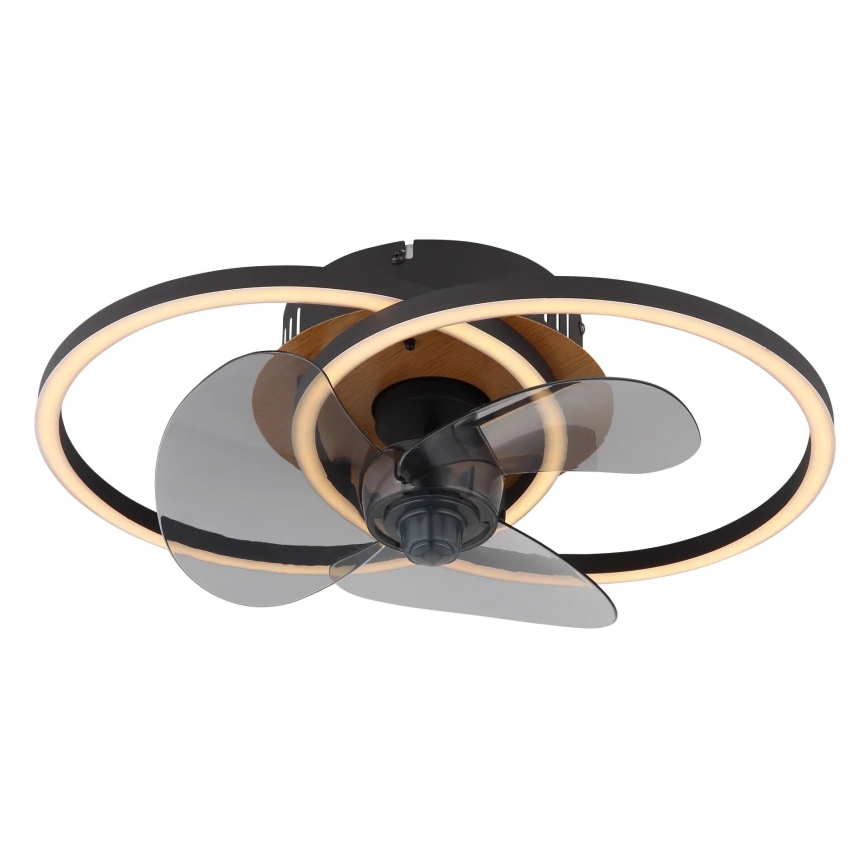 Globo - LED Димируем таванен вентилатор LED/24W/230V 2700-6500K + дистанционно управление
