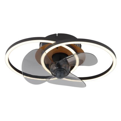 Globo - LED Димируем таванен вентилатор LED/24W/230V 2700-6500K + дистанционно управление