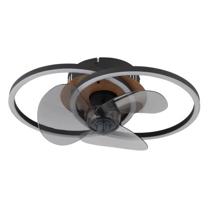 Globo - LED регулируем таванен вентилатор LED/24W/230V 2700-6500K + дистанционно управление