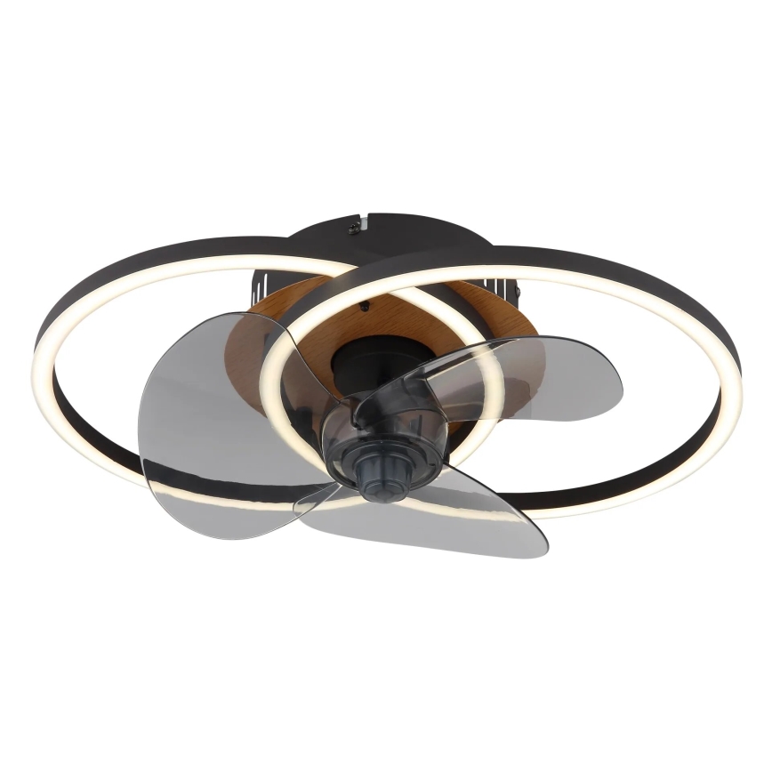 Globo - LED регулируем таванен вентилатор LED/24W/230V 2700-6500K + дистанционно управление