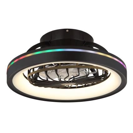 Globo - LED RGB Димируем таван вентилатор LED/40W/230V 2700-6500K + дистанционно управление