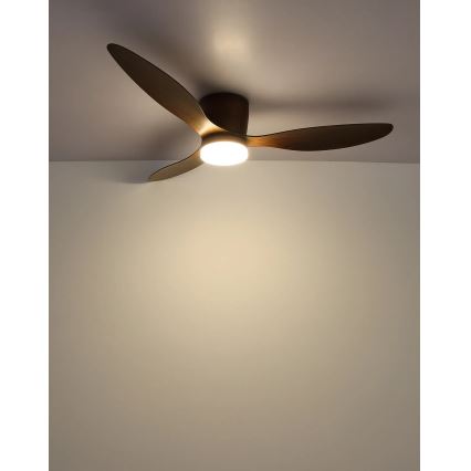 Globo - LED регулируем таванен вентилатор LED/20W/230V 3000-6500K + дистанционно управление