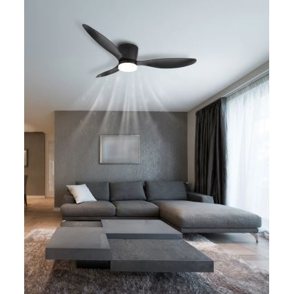 Globo - LED регулируем таванен вентилатор LED/20W/230V 3000-6500K + дистанционно управление
