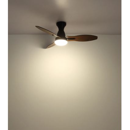 Globo - LED Димируем таванен вентилатор LED/22W/230V 3000/4500/6000K + дистанционно управление