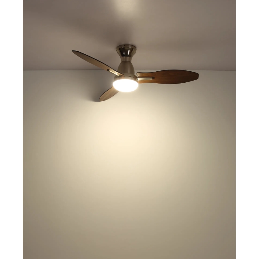 Globo - LED Димируем таванен вентилатор LED/22W/230V 3000/4500/6000K + дистанционно управление
