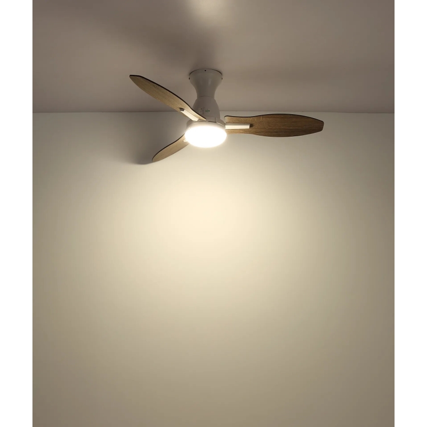 Globo - LED Димируем таванен вентилатор LED/22W/230V 3000/4500/6000K + дистанционно управление
