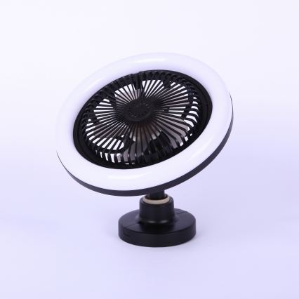 Globo - димируем таванен вентилатор LED/20W/230V 3000-6500K черен + дистанционно управление