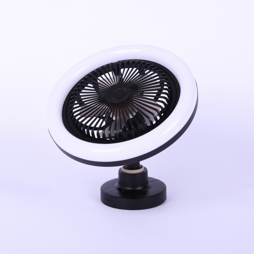 Globo - димируем таванен вентилатор LED/20W/230V 3000-6500K черен + дистанционно управление