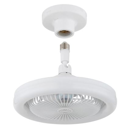 Globo - Димируем LED таванен вентилатор LED/20W/230V 3000-6500K бял + дистанционно управление