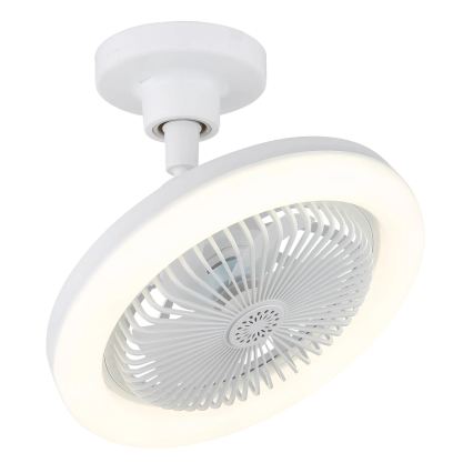 Globo - Димируем LED таванен вентилатор LED/20W/230V 3000-6500K бял + дистанционно управление