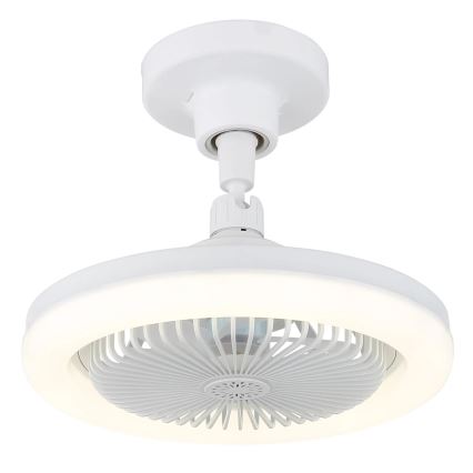 Globo - Димируем LED таванен вентилатор LED/20W/230V 3000-6500K бял + дистанционно управление