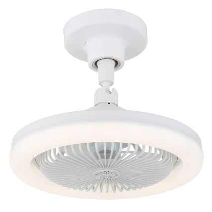 Globo - Димируем LED таванен вентилатор LED/20W/230V 3000-6500K бял + дистанционно управление