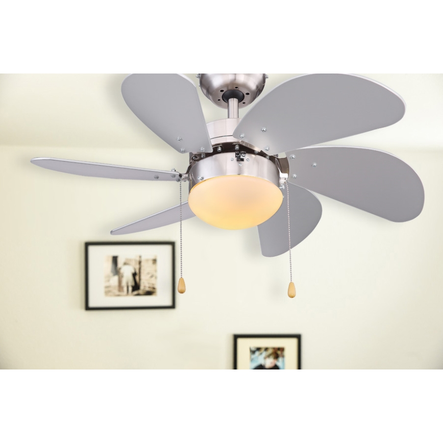 Globo - Вентилатор за таван 1xE14/60W/230V