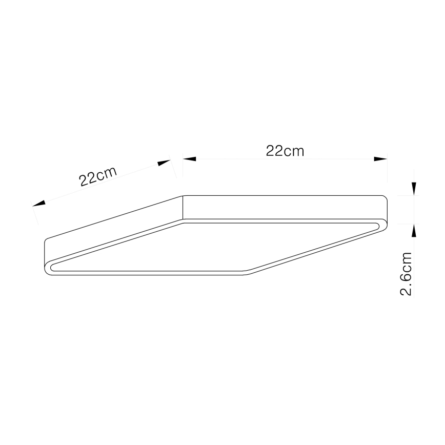 Globo - LED Димируем плафон LED/28W/230V