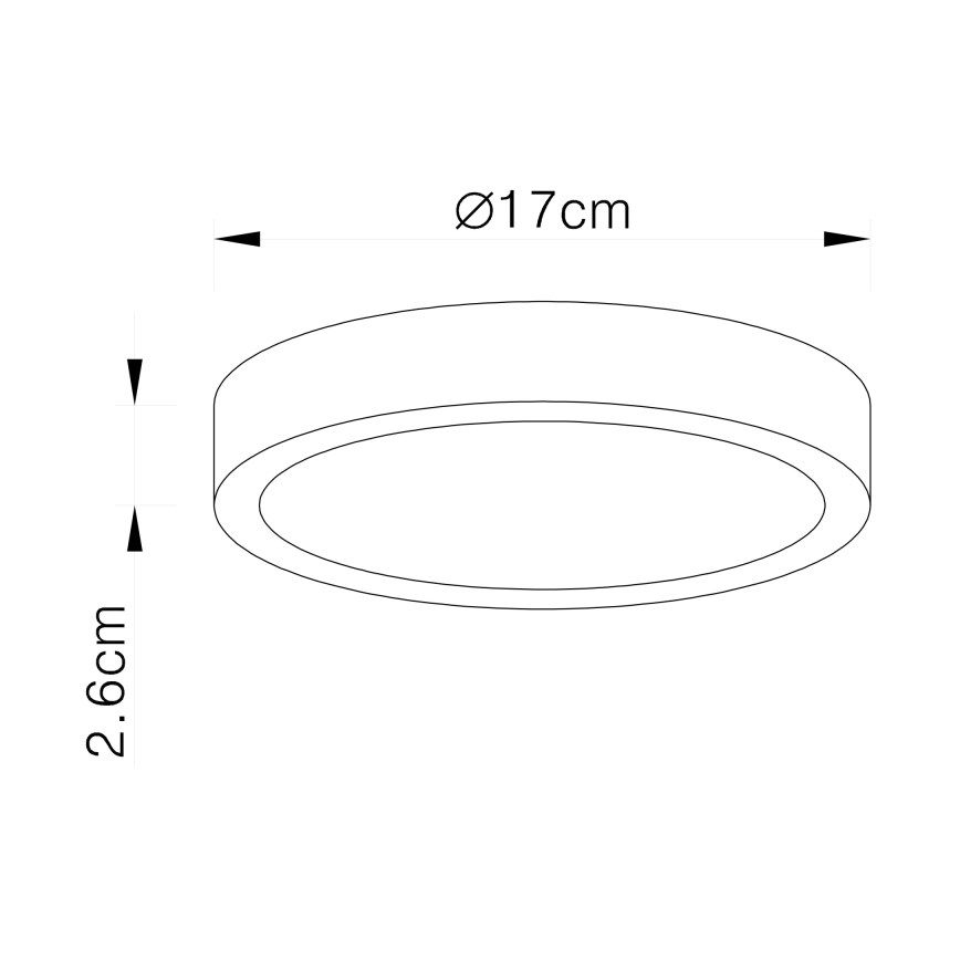 Globo - LED Плафониера LED/22W/230V