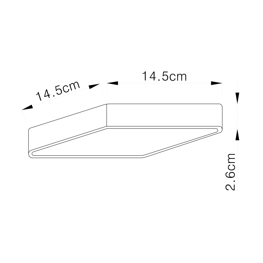 Globo - LED Лампа за таван LED/15W/230V