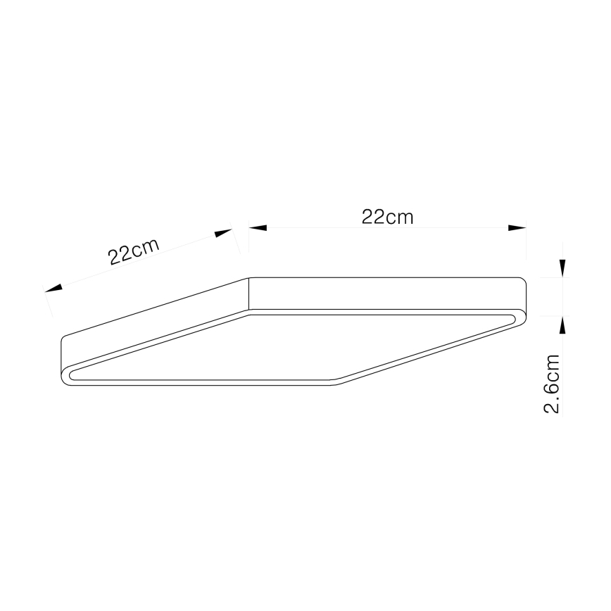 Globo - LED Лампа за таван LED/28W/230V