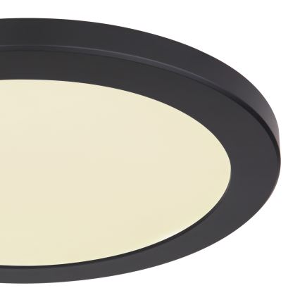 Globo - LED Плафониера LED/24W/230V 3000/4000/6500K черен