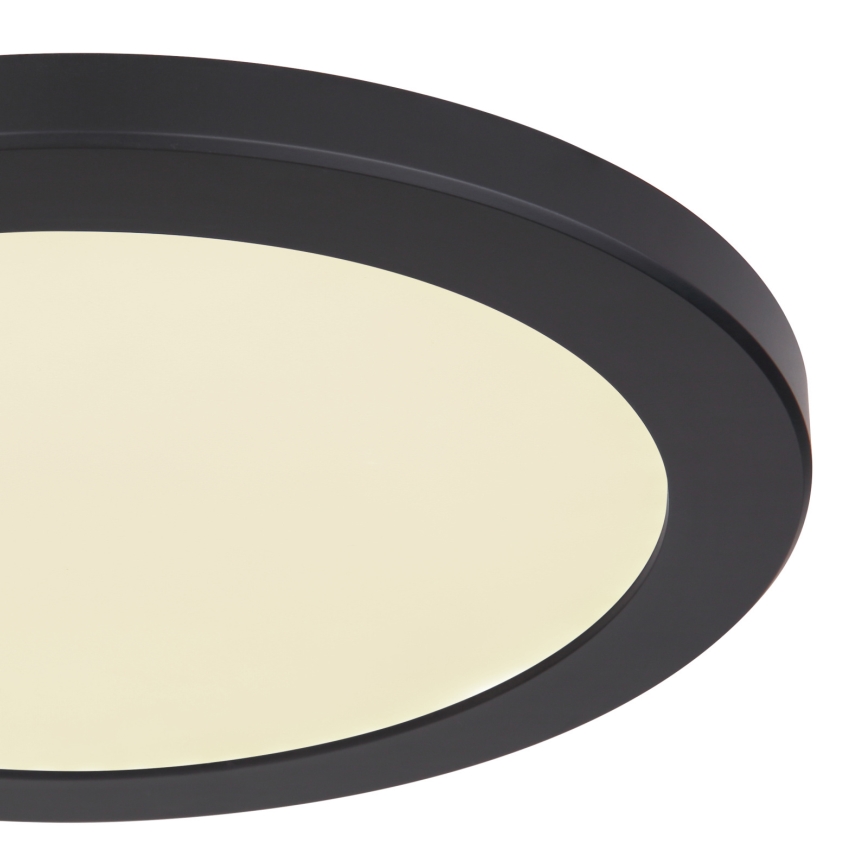 Globo - LED Плафониера LED/24W/230V 3000/4000/6500K черен