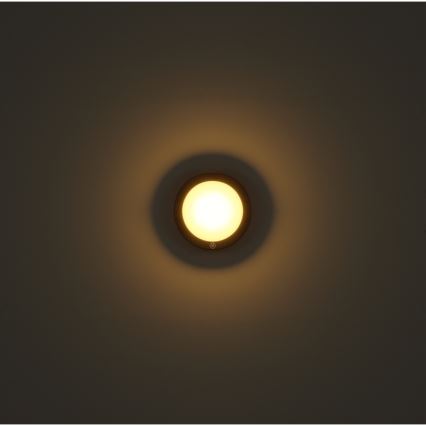 Globo - LED Акумулаторен докосване аплик LED/1,2W/3,7V Ø 15 см 1800 mAh черен