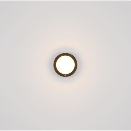Globo - LED Акумулаторен докосване аплик LED/1,2W/3,7V Ø 15 см 1800 mAh черен