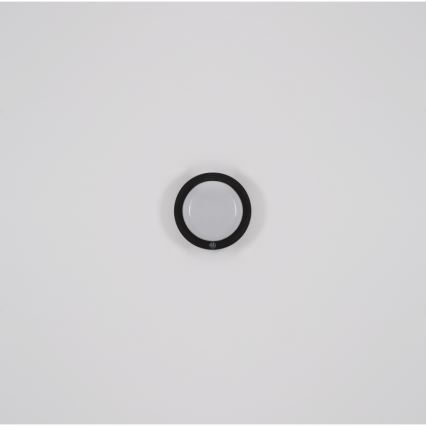 Globo - LED Акумулаторен докосване аплик LED/1,2W/3,7V Ø 15 см 1800 mAh черен