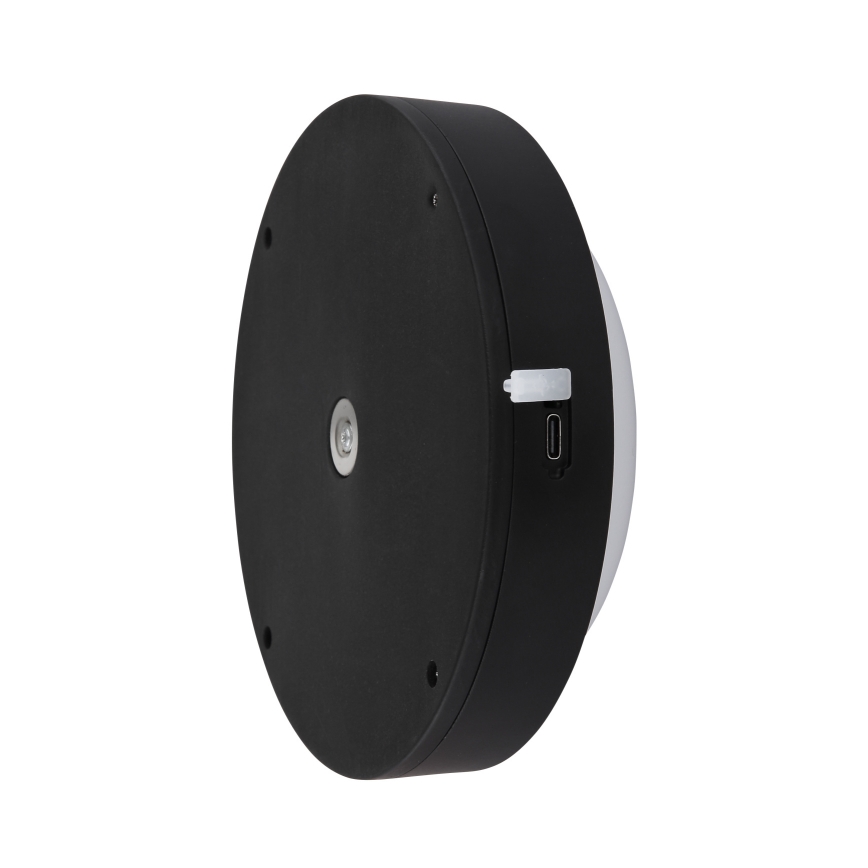 Globo - LED Акумулаторен докосване аплик LED/1,2W/3,7V Ø 15 см 1800 mAh черен