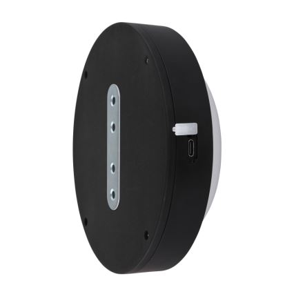Globo - LED Акумулаторен докосване аплик LED/1,2W/3,7V Ø 15 см 1800 mAh черен